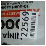 Ninja - Foodi 6-in-1 10-qt. XL 2-Basket Air Fryer with DualZone Technology - Grey