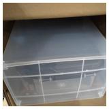 IRIS USA, Inc. Airtight Pet Food and Treat Storage Container Combo, Gray, black (500090)