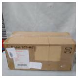 Elite Gourmet 4-Slice Long Slot Toaster, 6 Toast Settings, Slide Out Crumb Tray, Extra Wide 1.5" Slots for Bagels