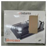 Brabantia Aluminium Dish Drying Rack 15.2 in. x 19.4 in. - Dark Gray