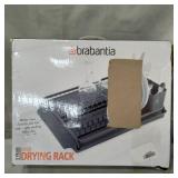 Brabantia Aluminium Dish Drying Rack 15.2 in. x 19.4 in. - Dark Gray