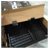 Brabantia Aluminium Dish Drying Rack 15.2 in. x 19.4 in. - Dark Gray