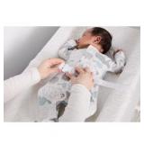 Regalo Baby Basics Infant Foam Changing Pad, White, Water Resistant, Safety Buckle, Easy Wipe Down Surface and Non-Skid Bottom