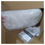 Regalo Baby Basics Infant Foam Changing Pad, White, Water Resistant, Safety Buckle, Easy Wipe Down Surface and Non-Skid Bottom