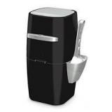 Litter Genie Plus Cat Litter Disposal System in Black, 8" L X 8" W X 17" H, 8 IN