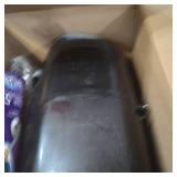 Litter Genie Plus Cat Litter Disposal System in Black, 8" L X 8" W X 17" H, 8 IN