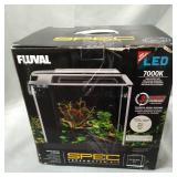 Fluval 2.6-Gallon Spec III Aquarium Starter Kit, White