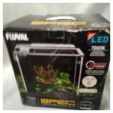 Fluval 2.6-Gallon Spec III Aquarium Starter Kit, White