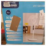 PELONIS 16IN STANDING FAN - WHITE , ITEM#1158598