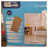 PELONIS 16IN STANDING FAN - WHITE , ITEM#1158598