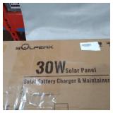 SOLPERK SOLAR PANEL 30W, ITEM SK-M30W