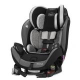 Evenflo EveryStage DLX All-in-One Convertible Car Seat, Solid Print Black