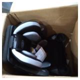 Evenflo EveryStage DLX All-in-One Convertible Car Seat, Solid Print Black