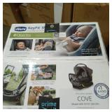 Chicco KeyFit 35 ClearTex FR Chemical Free Extended Use Infant Car Seat with Base, Cove