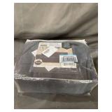 Easy-Going Stretch 4 Seater Sofa Slipcover 1-Piece Sofa Cover Furniture Protector Couch Soft with Elastic Bottom for Kids,Polyester Spandex Jacquard Fabric Small Checks(XX Large,Dark Gray)