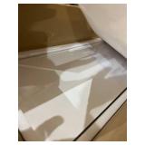 WELLAND 24-Inch White Floating Shelf, High Gloss White Wall Mount Display Shelf for Bedroom, Kitchen, Bathroom | Upgraded Hardware Kit for Studs