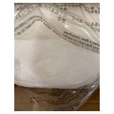 Basics Ultra-Soft Micromink Sherpa Comforter Bed Set, King, Cream - 3-Piece