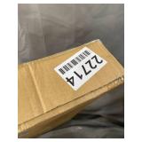 National Tree Company 36" Silver Fabric Tinsel "Let It Snow" 2D Snowman with 20 Clear Lights