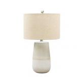 Signature Design by Ashley Shavon Beige/White 27" Ceramic Table Lamp