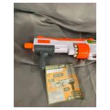 NERF Halo Bulldog SG Dart Blaster -- Pump-Action, Rotating 10-Dart Drum, Tactical Rails, 10 Official Elite Darts, Skin Unlock Code