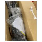 Medline Steel Rollator Walker, Folding Rolling Walker, 6" Wheels, 350lb Weight Capacity, Burgundy Red Frame