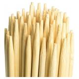 Marshmallow Smores Roasting Bamboo Sticks 110-Pack Extra Long - Safe For Kids Design 36 Inch, 5mm Thick Wooden, Disposable Biodegradable Skewers Outdoor BBQ/Firepit, Hot Dogs, Kebab, S