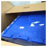 Akro-mils 66497cldgn Plastic Storage Container 18 Gallon Keepbox With Hinged ...