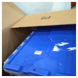 Akro-mils 66497cldgn Plastic Storage Container 18 Gallon Keepbox With Hinged ...