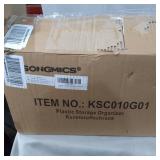 PLASTIC STORAGE ORGANIZER, ITEM# KSC010G01