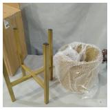 CNNINGYI METAL PLANT STAND, 21X21X28CM