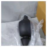 SMALL ROMAN FINIAL - BLACK