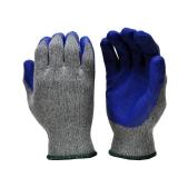 G & F Work Gloves - Rubber Latex Coated- 12 Pairs (Men), Medium