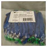 G & F Work Gloves - Rubber Latex Coated- 12 Pairs (Men), Medium