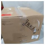 4 SMALL STORAGE BINS W/ SNAP TOPS