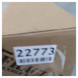 4 SMALL STORAGE BINS W/ SNAP TOPS