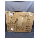 Infantino 5-in-1 Epic Developmental Learning Gym - 3 Play Modes, 5 Must-Have Baby Basics, Prop-Up Bolster, On-The-Go Activities, High Contrast Flashcard