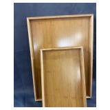 CHARCUTERIE WOODEN BOARDS SET OF 2