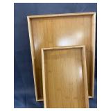 CHARCUTERIE WOODEN BOARDS SET OF 2