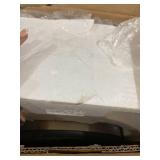 Elegant Designs - 1 Light Torchiere Floor Lamp with Marbleized White Glass Shade - Brushed Nickel