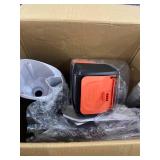 Hoover - PowerDash Corded Upright Deep Cleaner - White/Blue