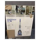 Hoover - PowerDash Corded Upright Deep Cleaner - White/Blue