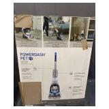 Hoover - PowerDash Corded Upright Deep Cleaner - White/Blue