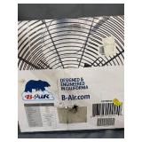B-Air 20 in. Firtana-20X High-Velocity Floor Fan in Black