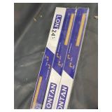 LONTAN 3 FOLD SOFT CLOSE BALL BEARING DRAWER SLIDE SET OF 9 18 inch