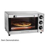 Hamilton Beach - Toaster/Pizza Oven - Stainless-Steel