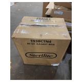 STERILITE 80 QT GASKET CONTAINERS SET OF 4 WITH LIDS