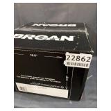 Broan NuTone Broan ChromaComfort Ventilation Fan with Multicolor LED Light and Control