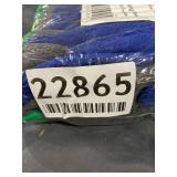 G & F Work Gloves - Rubber Latex Coated- 12 Pairs (Men), Medium