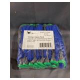 G & F Work Gloves - Rubber Latex Coated- 12 Pairs (Men), Medium