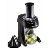 Hamilton Beach - 6-Cup Electric Spiralizer - Black